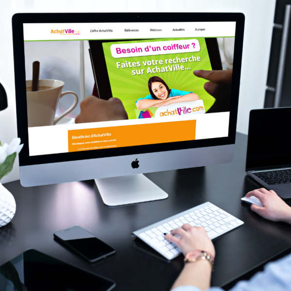 Je crée mon site internet tout en me formant au digital