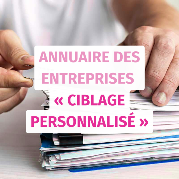Je cible de nouveaux clients ou fournisseurs avec l’annuaire des entreprises « ciblage personnalisé »