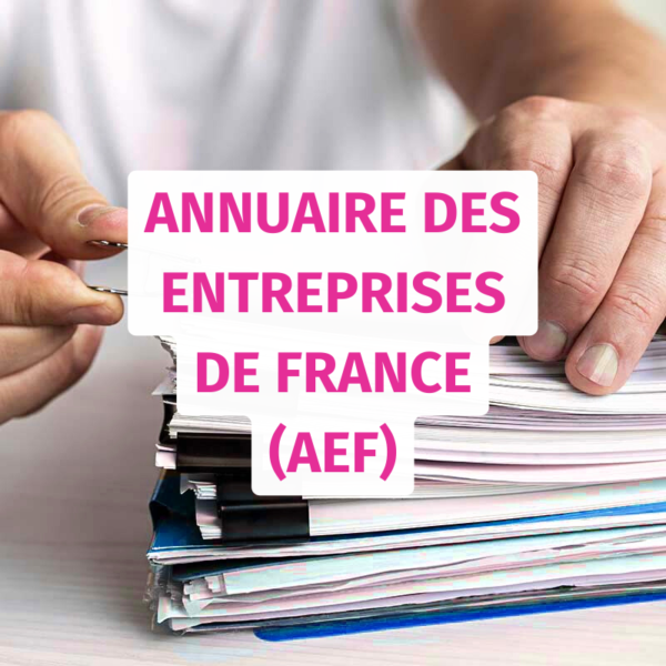 Je cible de nouveaux clients ou fournisseurs avec l’annuaire des entreprises de France (AEF)