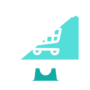 commerce-en-ligne turquoise clair Solutions numérique