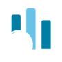 statistique cyan clair Solutions territoires et collectivités